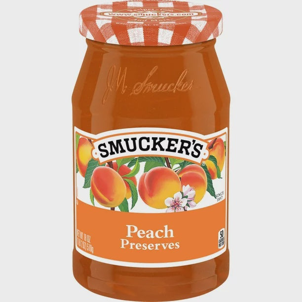 Smuckers Peach Preserves 18 oz.