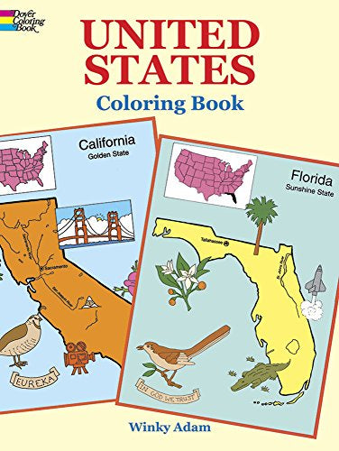 Dover United States Coloring Book