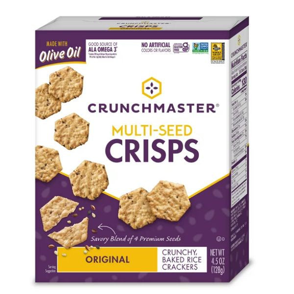 Crunchmaster Multi-Seed Crisps Original 4.5oz