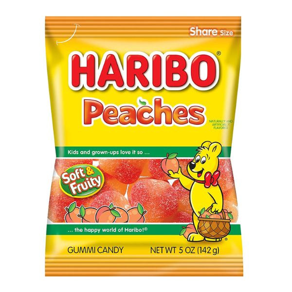 Haribo Peaches 8oz