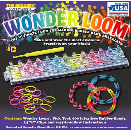 Wonder Loom Rubber Band Bracelet Weaving Set