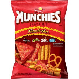 Frito Lay Flamin' Hot Flavored Snack Mix Munchies