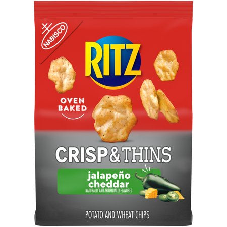 Ritz Jalapeno Cheddar Crisp & Thin Chips