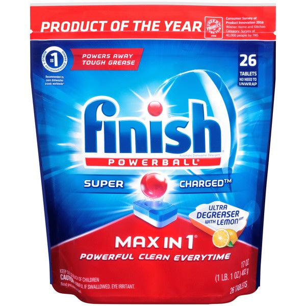 Finish Powerball Max in One Dishwasher Detergent Tablets