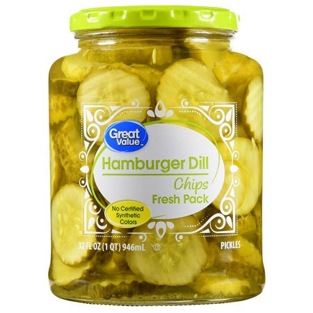 Great Value Hamburger Dill Chips