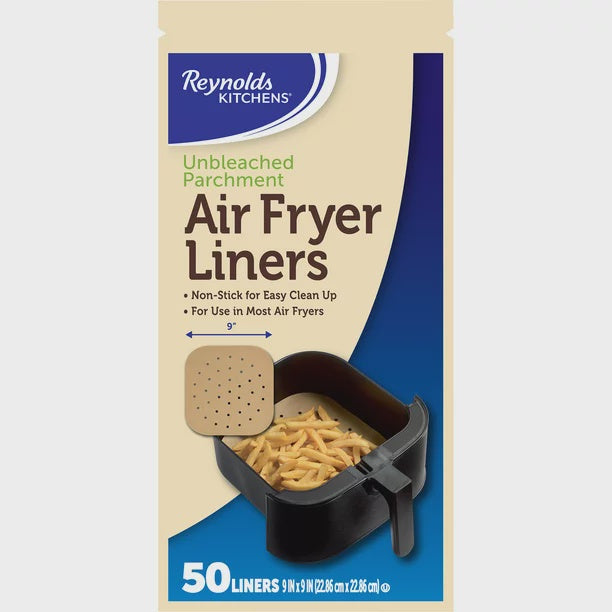 Reynolds Kitchens Air Fryer Liners, 50 Count
