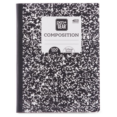 Pen + Gear College Ruled Composition Notebook