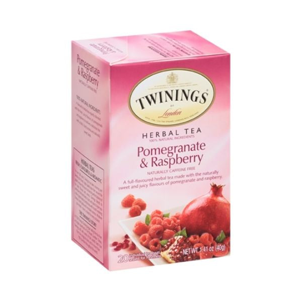 Twinings Of London Pomegranate & Raspberry Herbal Tea