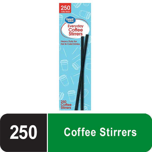 Great Value Everyday Coffee Stirrers