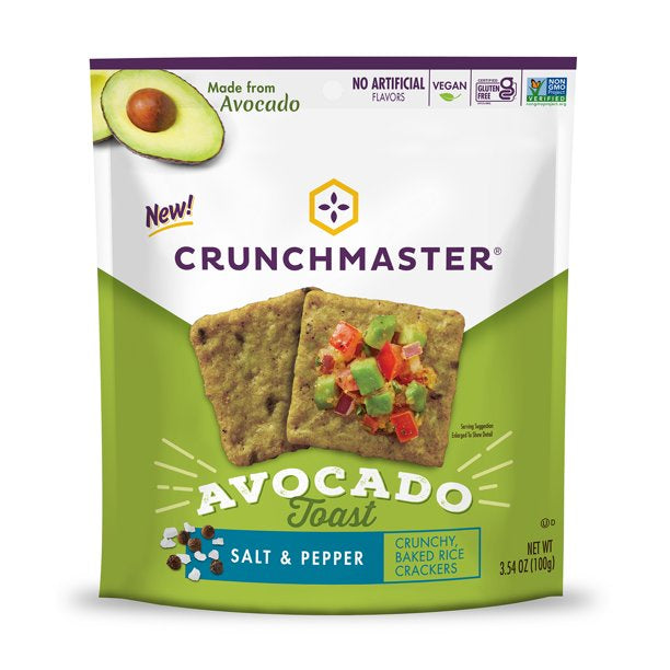 Crunchmaster Avocado Toast Rice Crackers