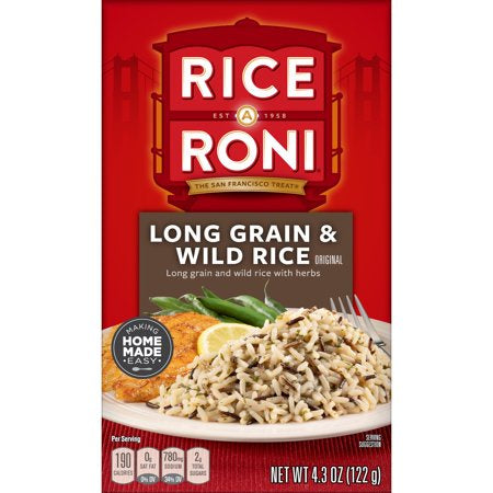 Rice A Roni Long Grain & Wild Rice