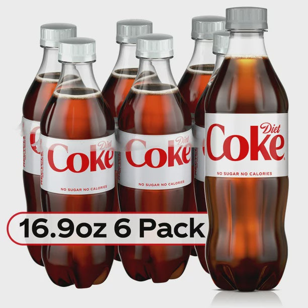Diet Coke, 6-16.9oz bottles