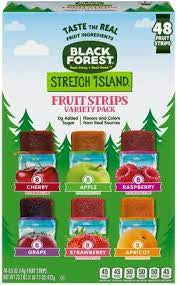 Black Forest Stretch Island Fruit Strips Variety Pack