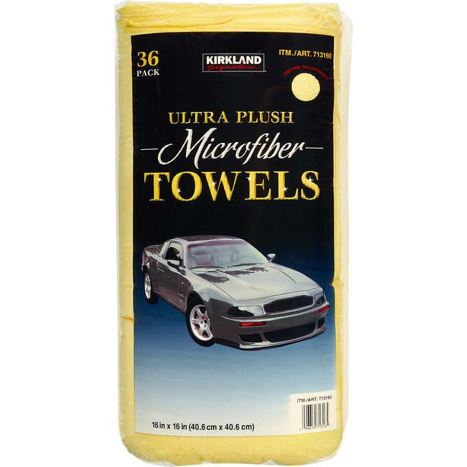 Kirkland Signature Ultra Plush Microfibrer Towels