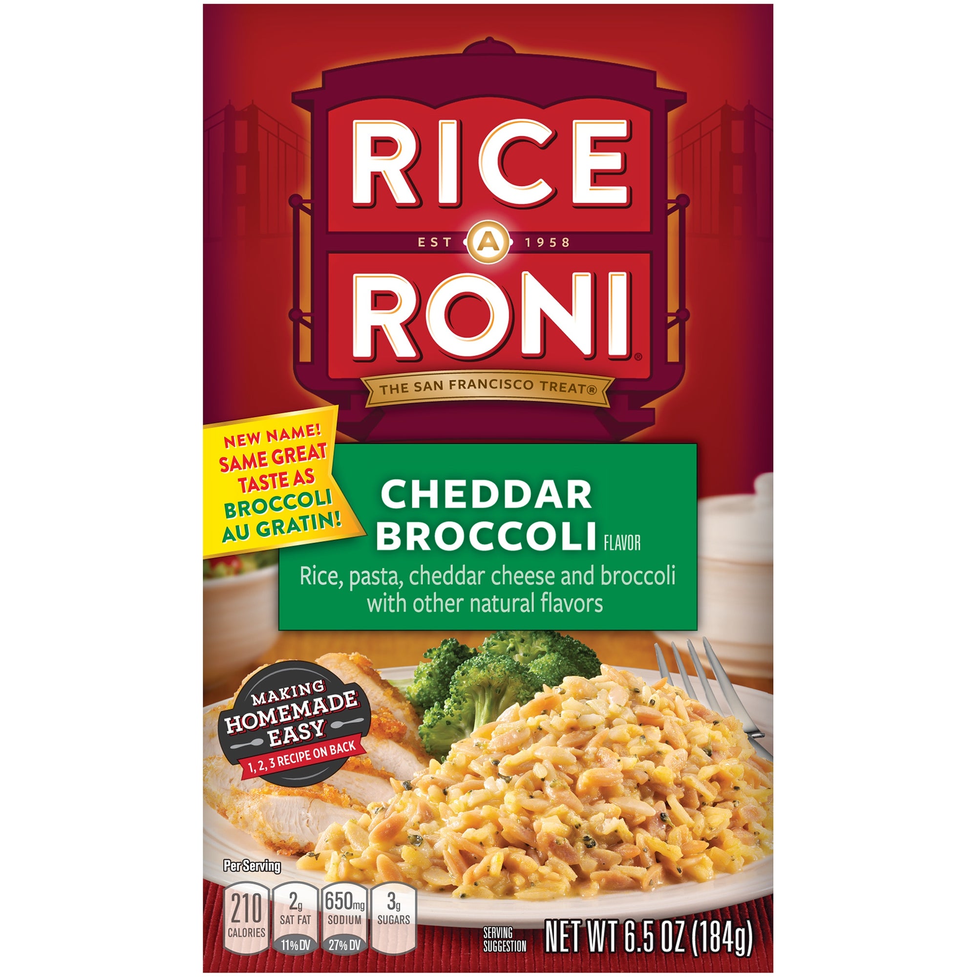 Rice-A-Roni Cheddar Broccoli Mix