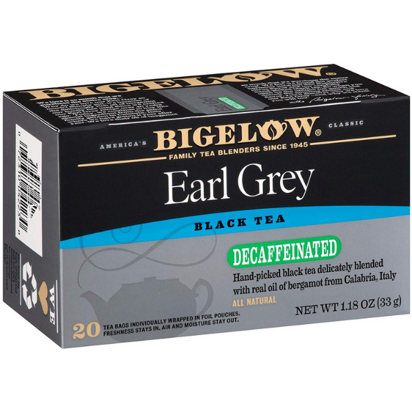 Bigelow Decaffeinated Earl Grey Black Tea