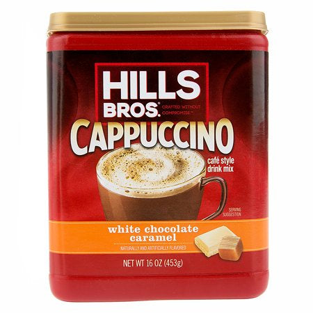 Hills Bros White Chocolate Caramel Cappuccino Mix