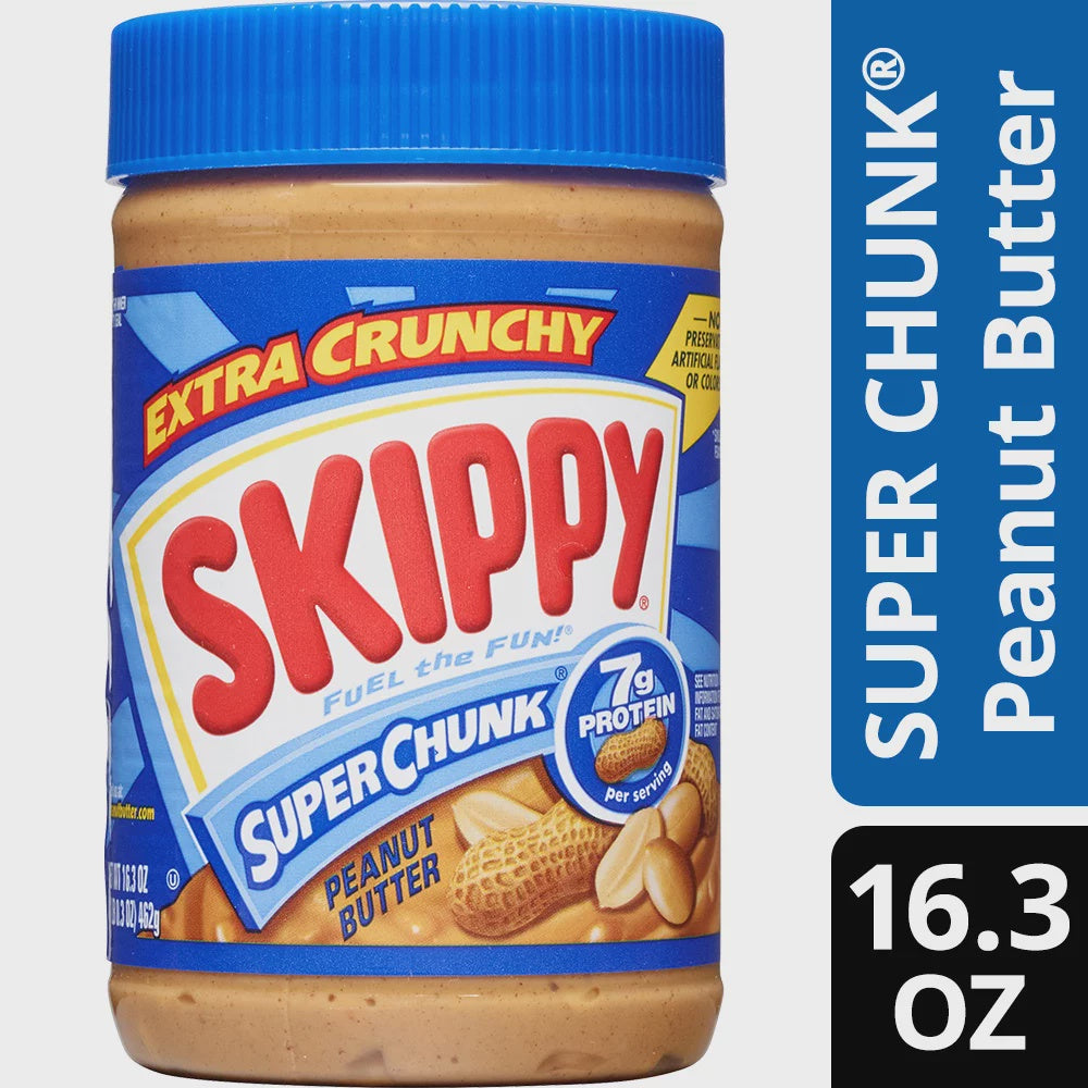Skippy Super Chunk Peanut Butter 16.3 oz