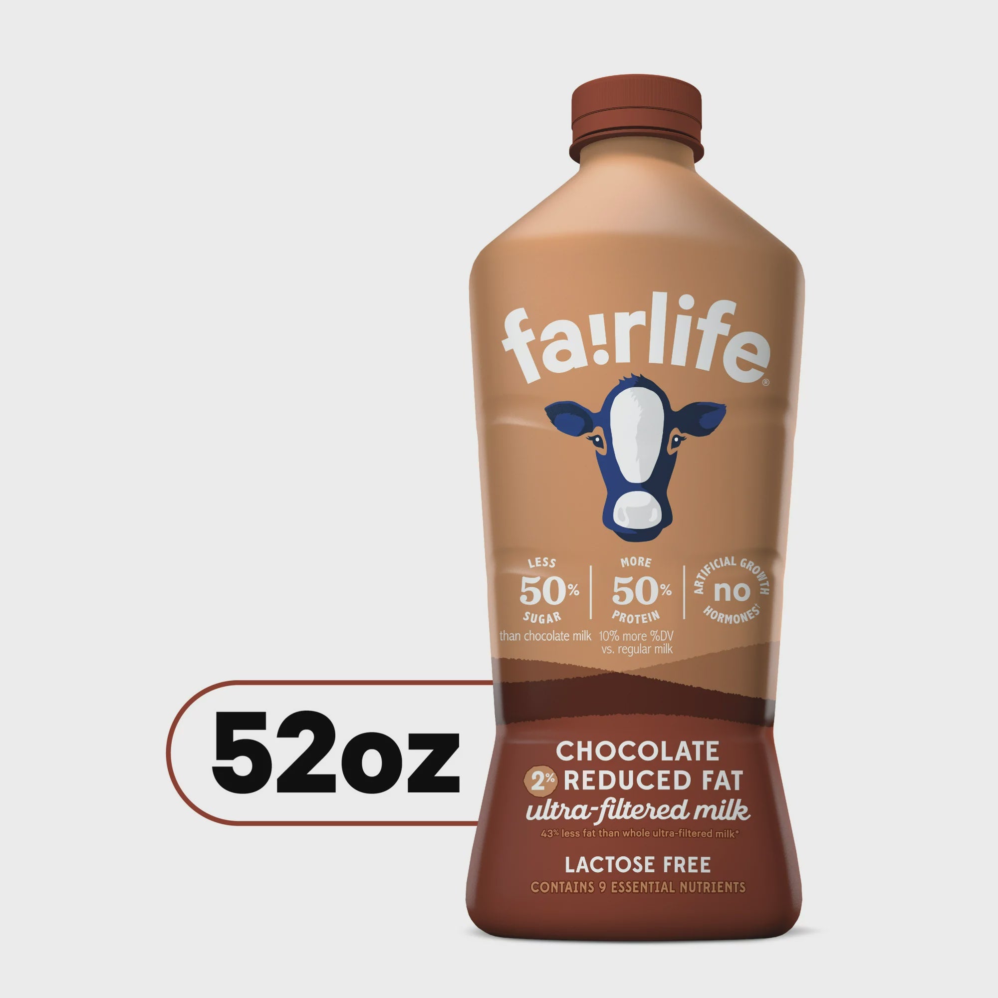 Fairlife 2% Lactose Free Chocolate Milk, 52 oz