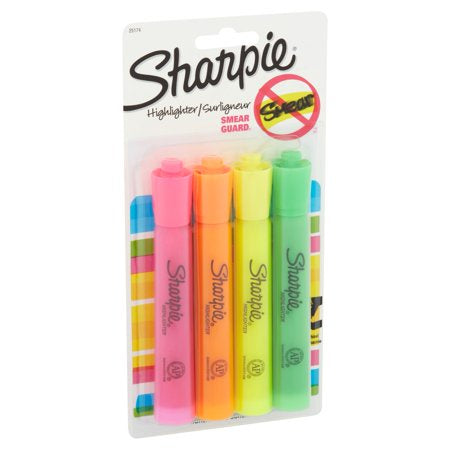 Sharpie Assorted Color Chisel Tip Highlighters