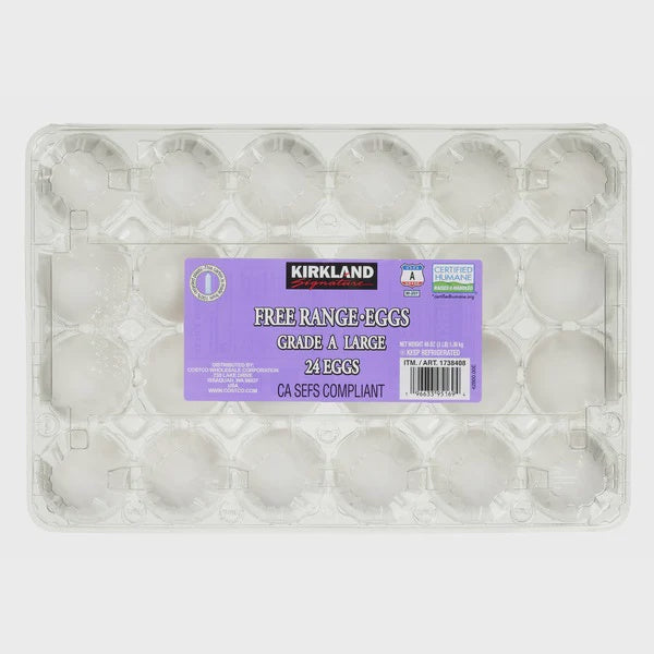 Kirkland Signature Free Range Grade A Eggs