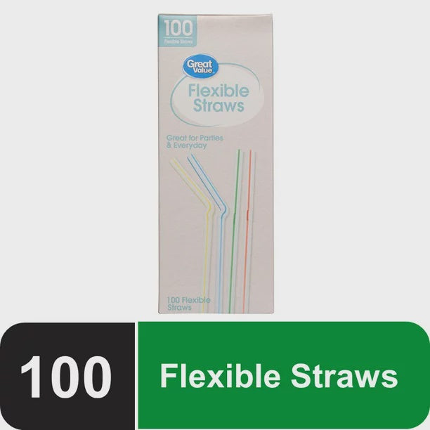Great Value Disposable Straws