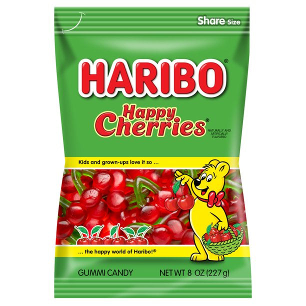 Haribo Happy Cherries 8oz