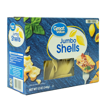 Great Value Jumbo Pasta Shells