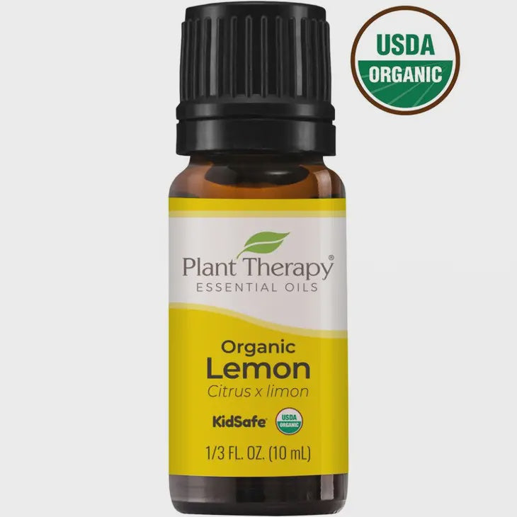 Plant Therapy Organic Lemon Essential Oil 10 Ml