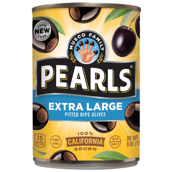 Pearls Extra Large Black Olives