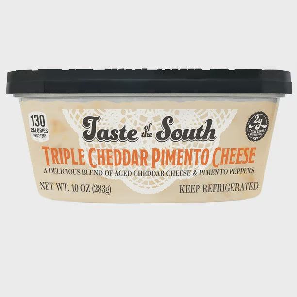 Taste of the South Triple Cheddar Pimento Cheese, 10 oz