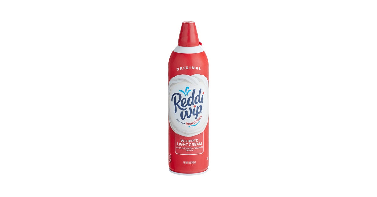 Reddi-wip Whipped Light Cream, 15 oz