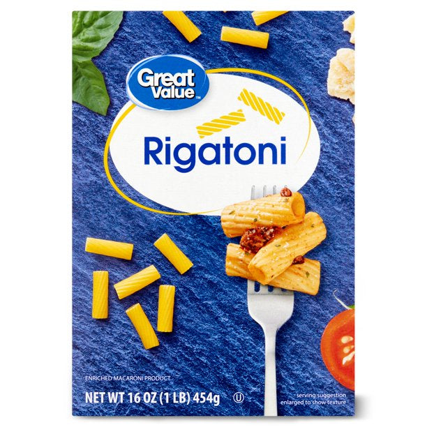 Great Value Rigatoni