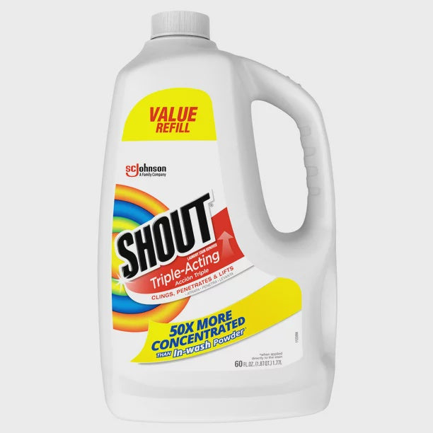 Shout Refill Laundry Stain Remover, 60 Ounce