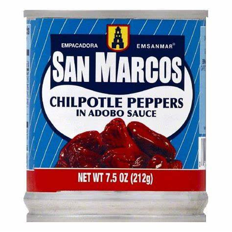 Chipotle Peppers in Adobo Sauce, 7 oz