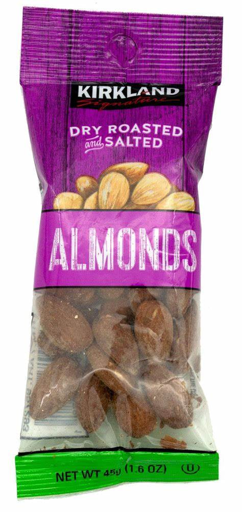 Kirkland Signature Snacking Nuts, Almond, 1.6oz