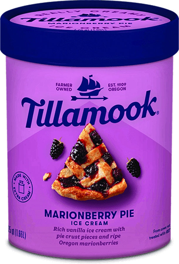 Tillamook Ice Cream Marionberry Pie, 48oz